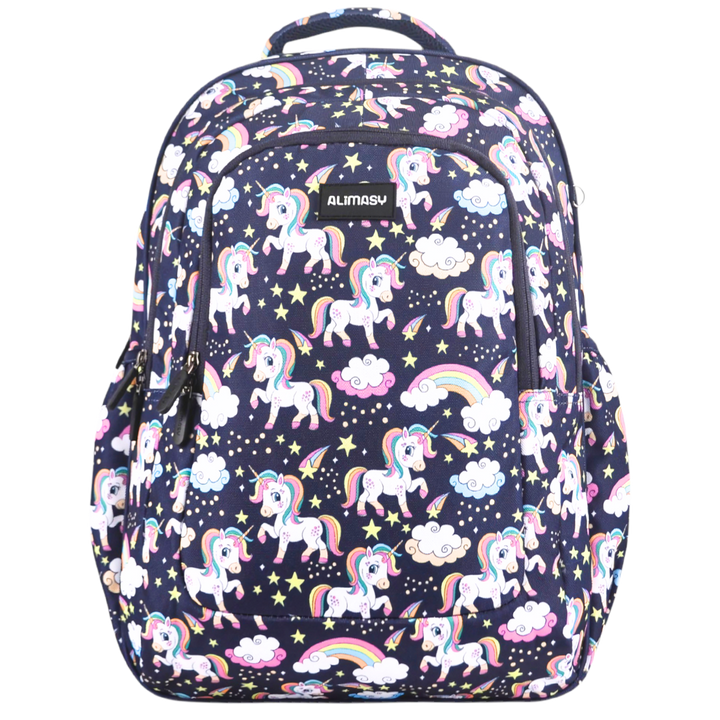 Grand sac à dos Fleurs tropicales et palmiers