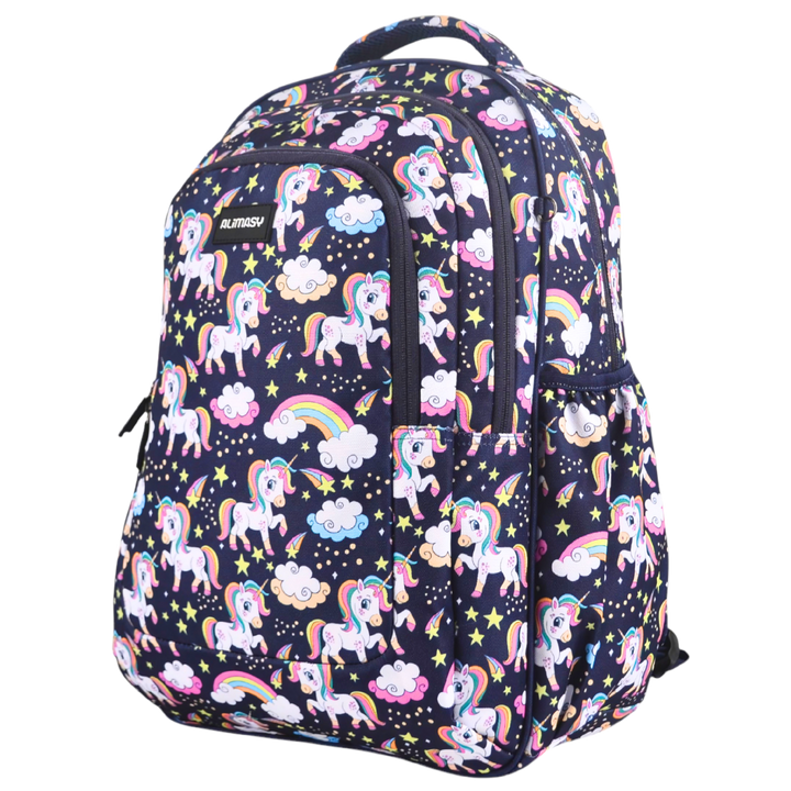 Grand sac à dos Fleurs tropicales et palmiers