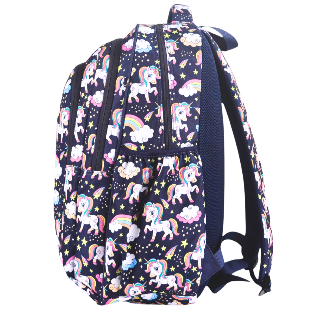 Grand sac à dos Fleurs tropicales et palmiers