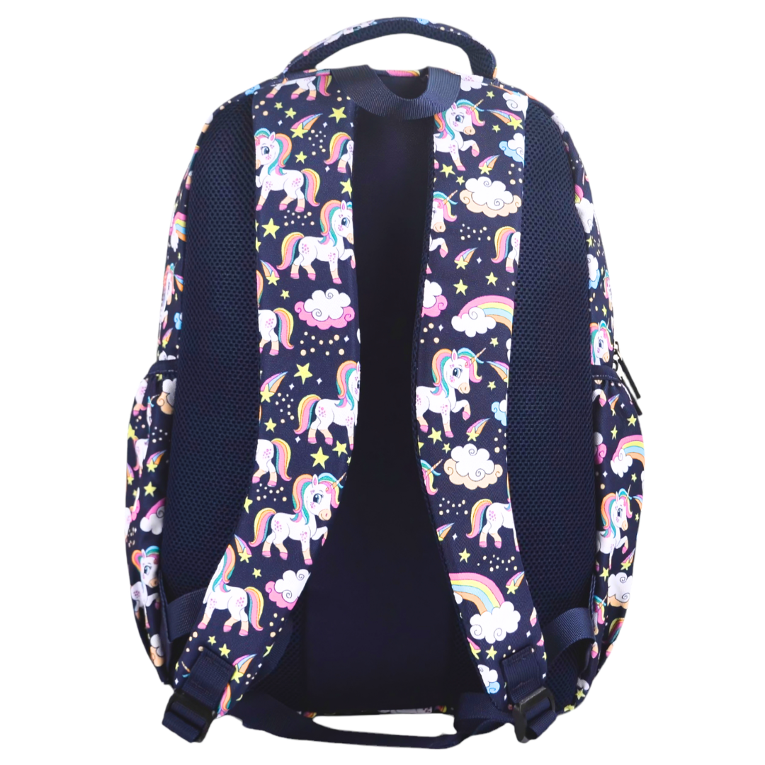 Grand sac à dos Fleurs tropicales et palmiers
