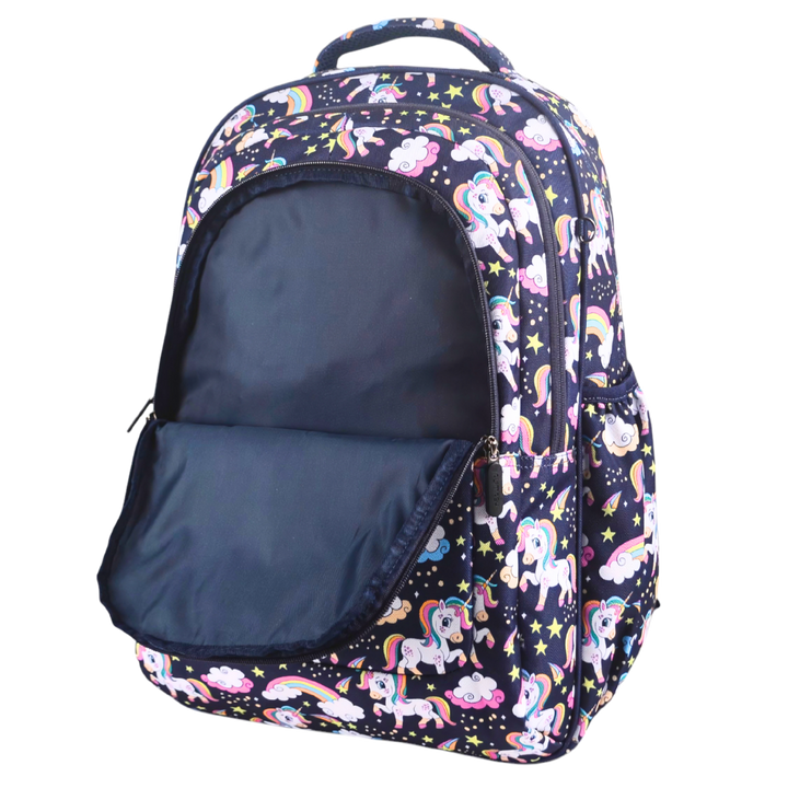 Grand sac à dos Fleurs tropicales et palmiers