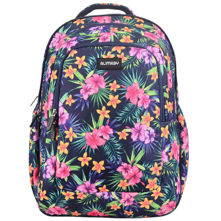 Large Backpack 900D Tropical Flowers &amp; Palms - PRE ORDER SHIPPING 9TH NOVEMBER 2026