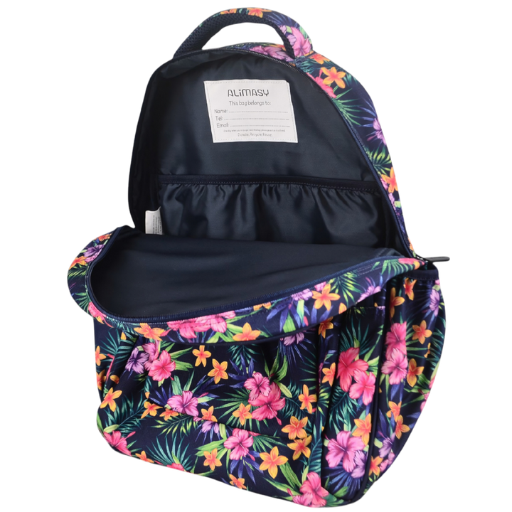 Large Backpack 900D Tropical Flowers &amp; Palms - PRE ORDER SHIPPING 9TH NOVEMBER 2026
