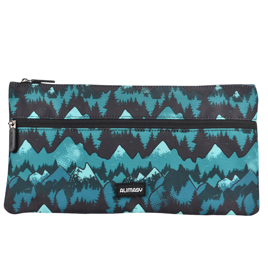 Large School Pencil Case Camo Mountain - PRE ORDER SHIPPING 9TH NOVEMBER 2026