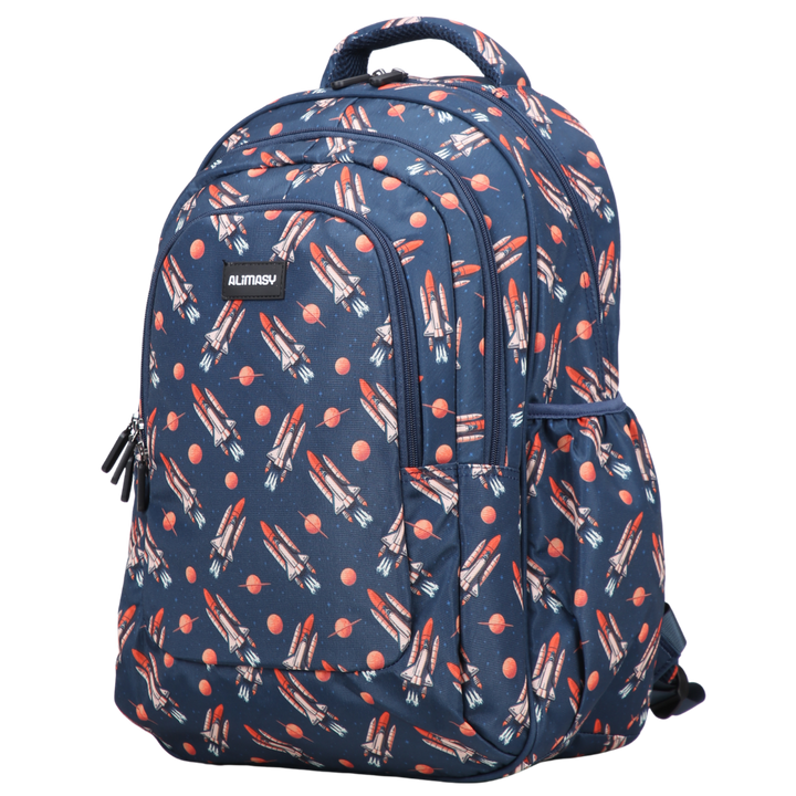 Space Rockets Large Backpack