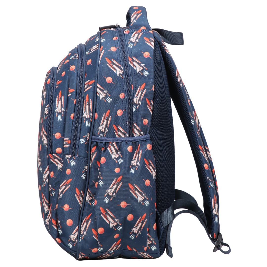 Space Rockets Large Backpack