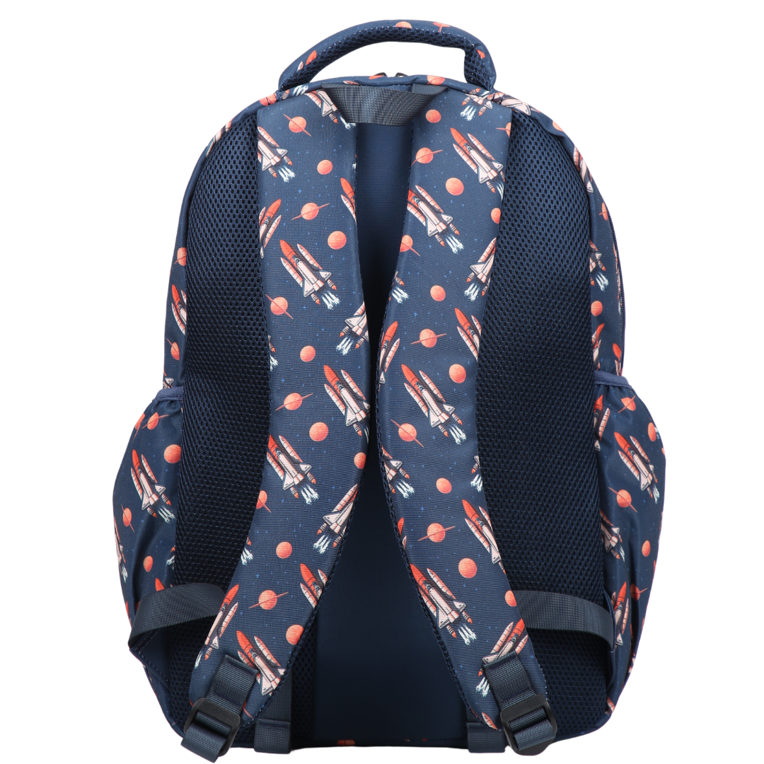 Space Rockets Large Backpack